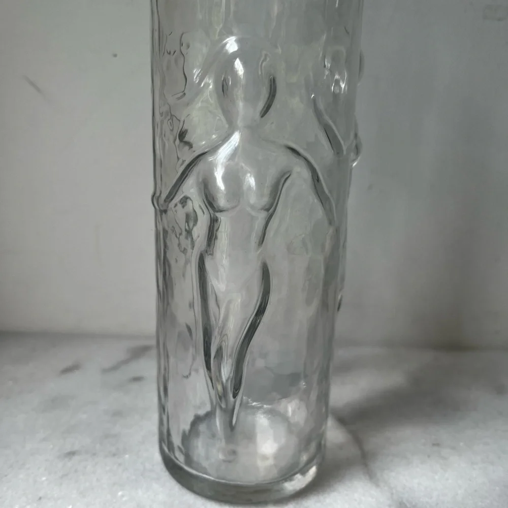 Vtg Libbey Molded Replacement Drinking Glass/Vase 